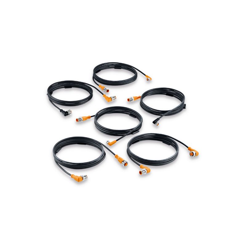 5芯M12規(guī)格,公母頭傳感器連接器-IFM產(chǎn)品推薦